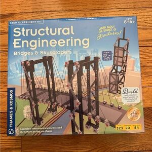 Thames & Kosmos Structural Engineering Kit: Bridges and Skyscrapers